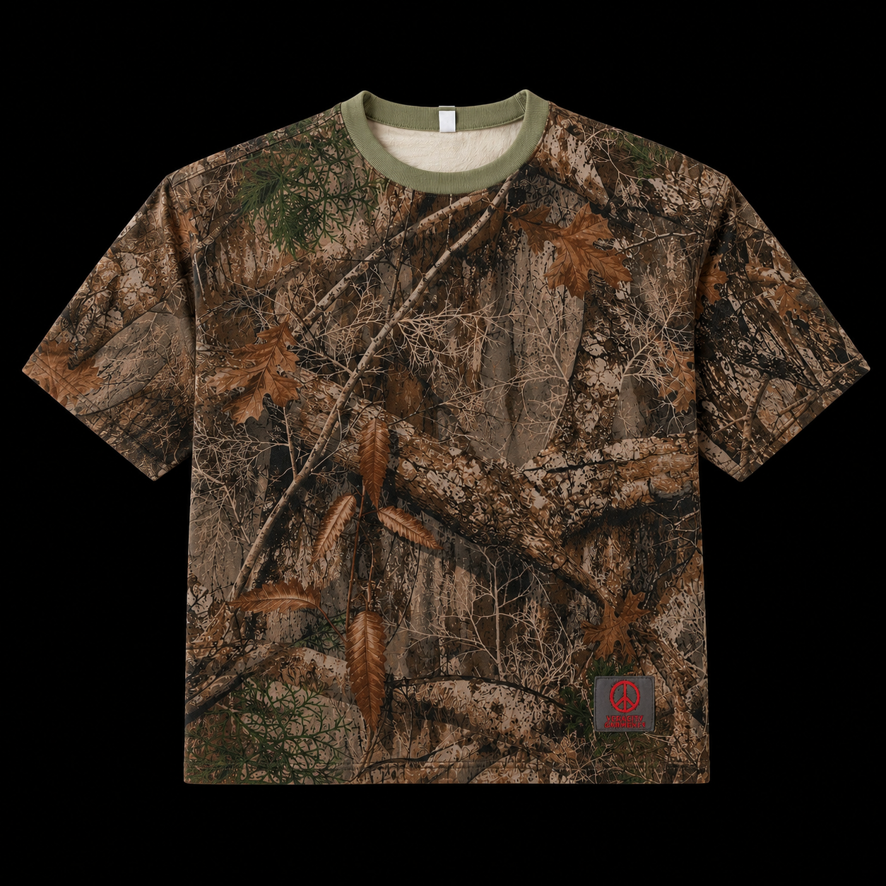 Camo Boxy Tee