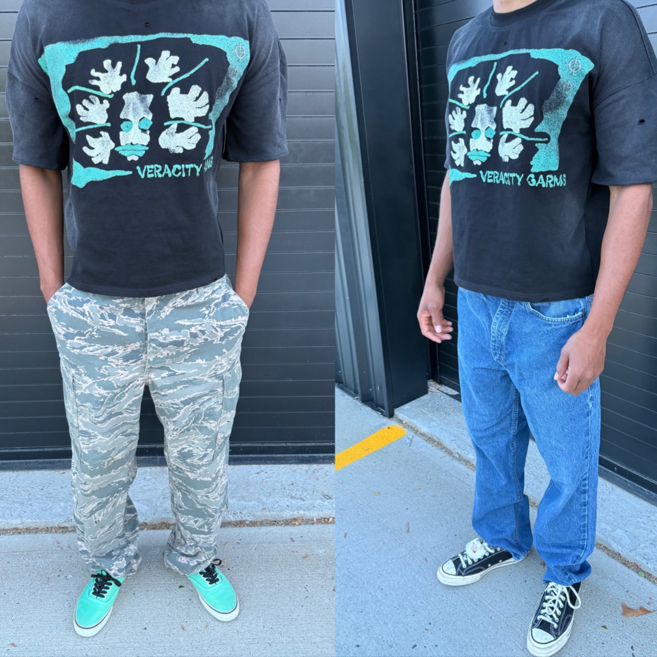 Daily essentials — controller, watch, vans, Tinylights tee